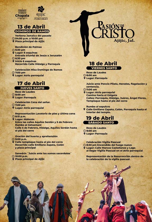 Ajijic Semana Santa Schedule